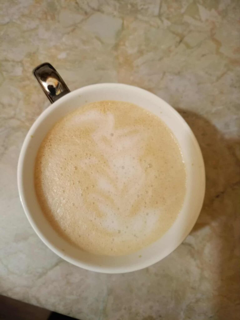 növényi tej habosítva